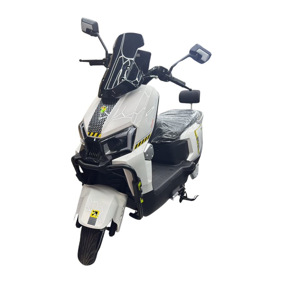Moto Eléctrica Blulory N8 blanca