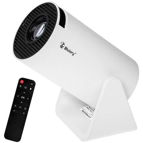 Projetor Portatil Blulory T5 1200 Lumens Full Hd Bivolt Wi Fi Bluetooth Branco