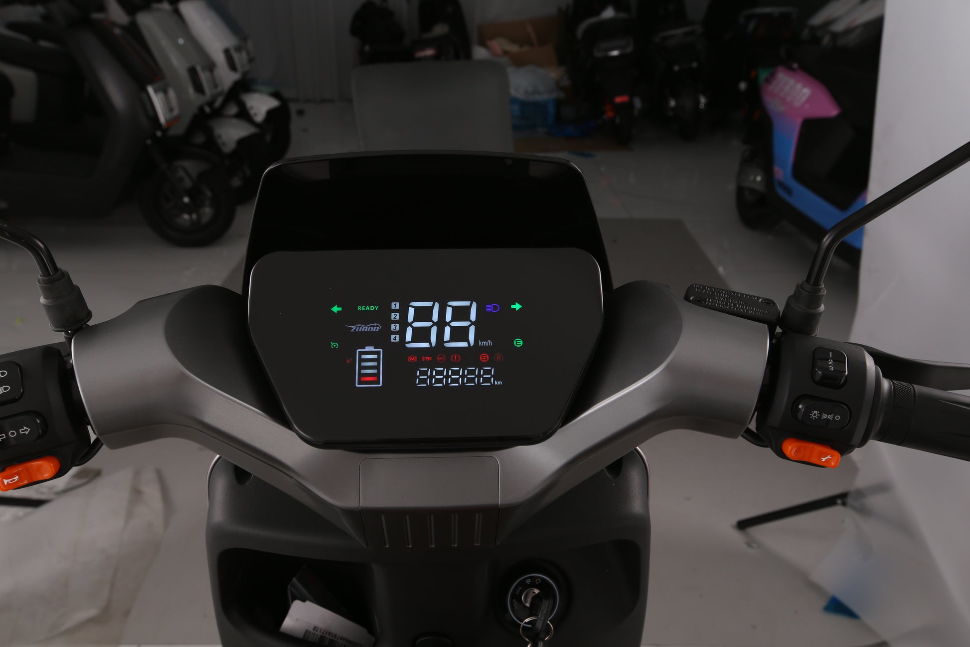 Motocicleta Eléctrica Bluhan T-N80 Pro 1000w