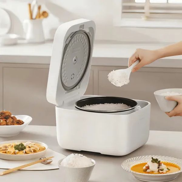 Arrocera Eléctrica Xiaomi Multifuncional Rice Cooker BHR9016EU 380 W 220v - Blanco 1.5L