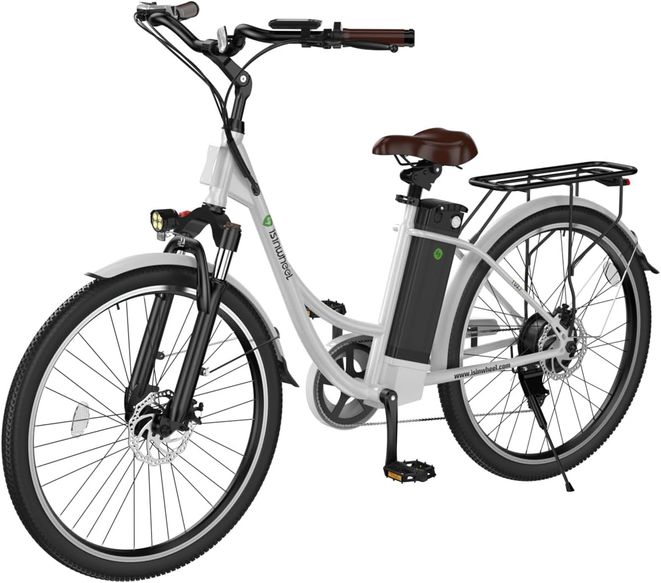 Bicicleta Eletrica Bluhan Ebike U2 26" 36V White