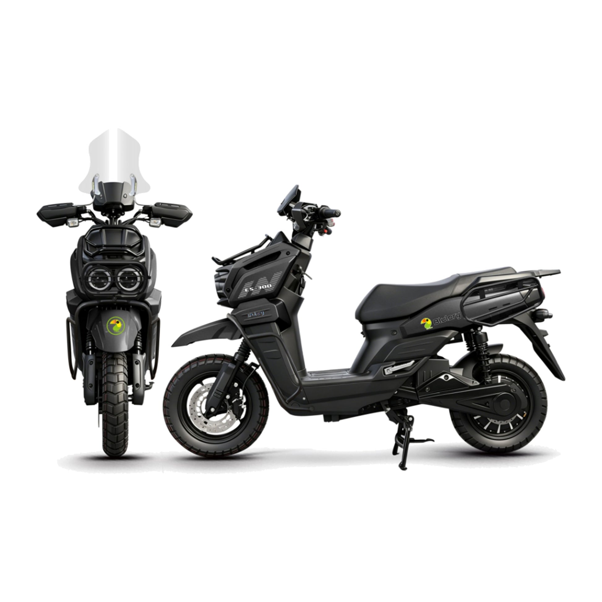 Moto Eléctrica Blulory ES300 1000W 72V-20AH Grafeno (Tank)