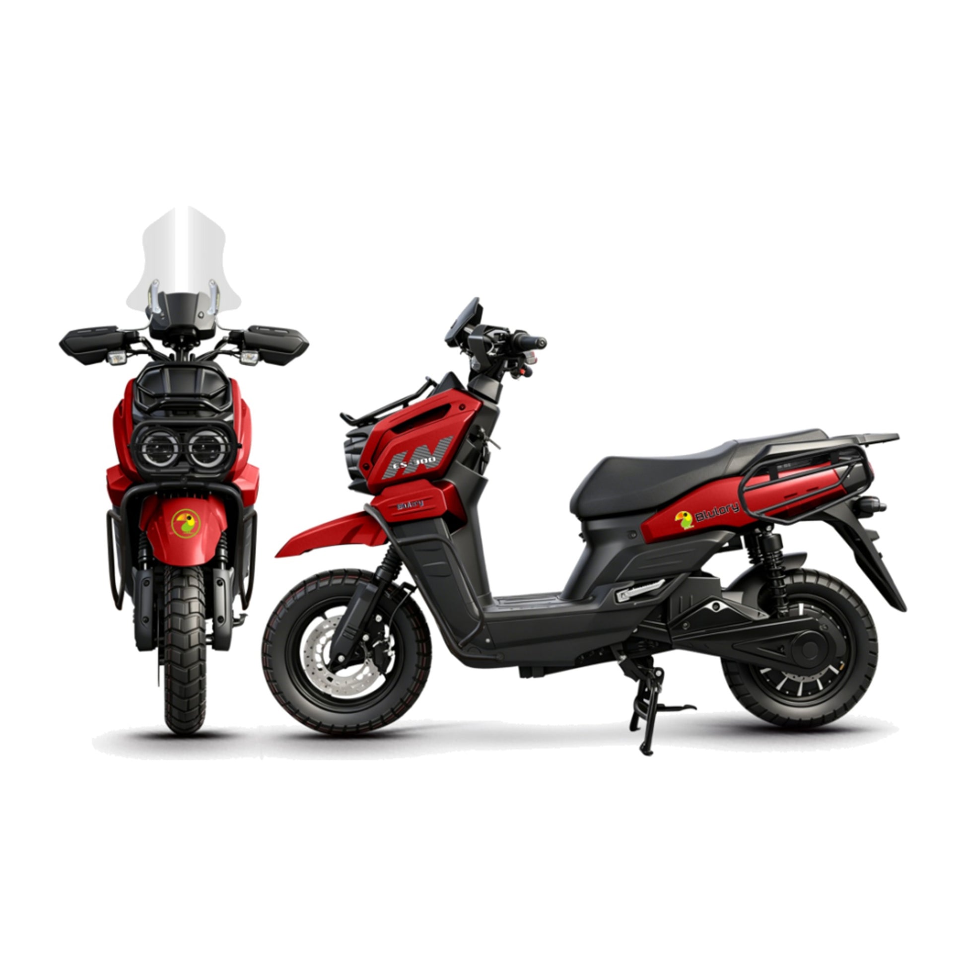 Moto Eléctrica Blulory ES300 1000W 72V-20AH Grafeno (Tank)