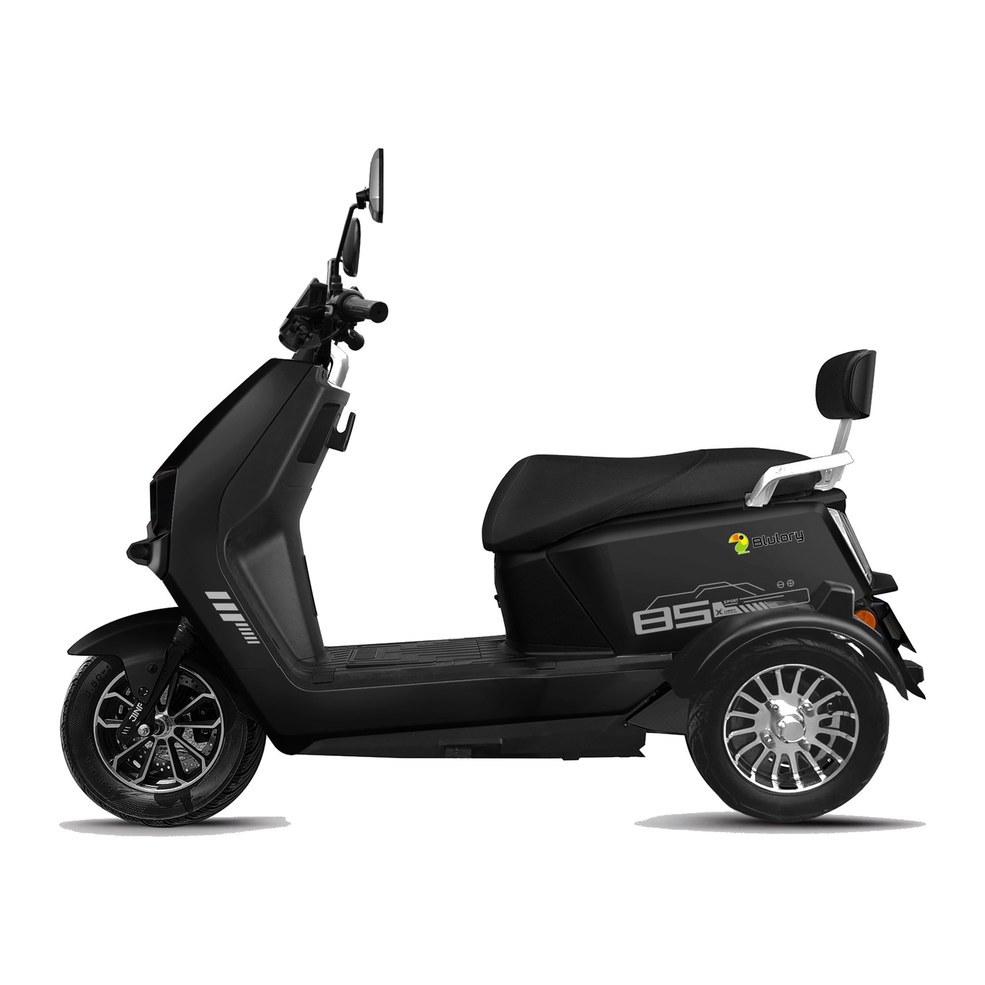 Triciclo Eléctrico Blulory Greece 1000W 60V-20AH Grafeno