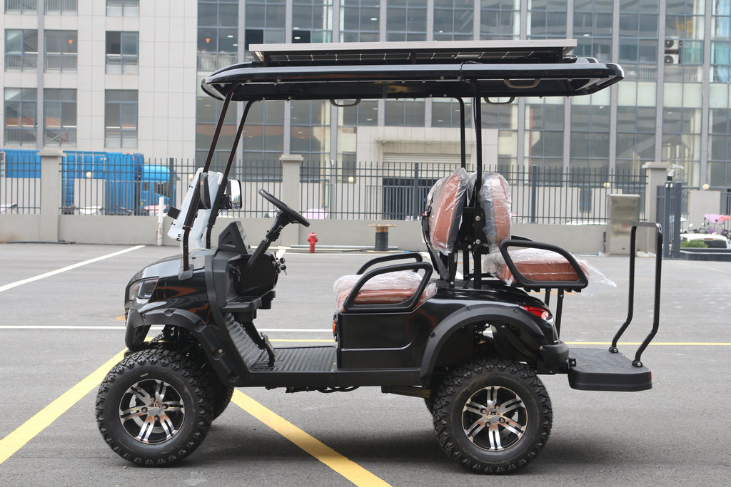 Carrito de Golf Eléctrico Bluhan BY020TYJ Todo Terreno Solar - 2+2 Asientos