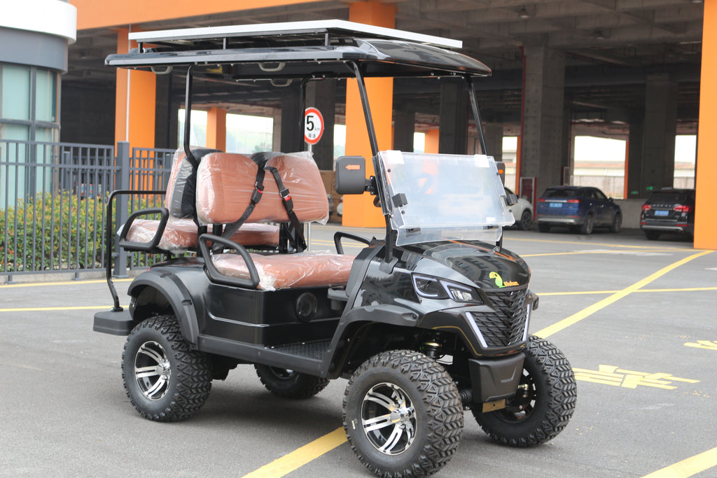 Carrito de Golf Eléctrico Bluhan BY020TYJ Todo Terreno Solar - 2+2 Asientos