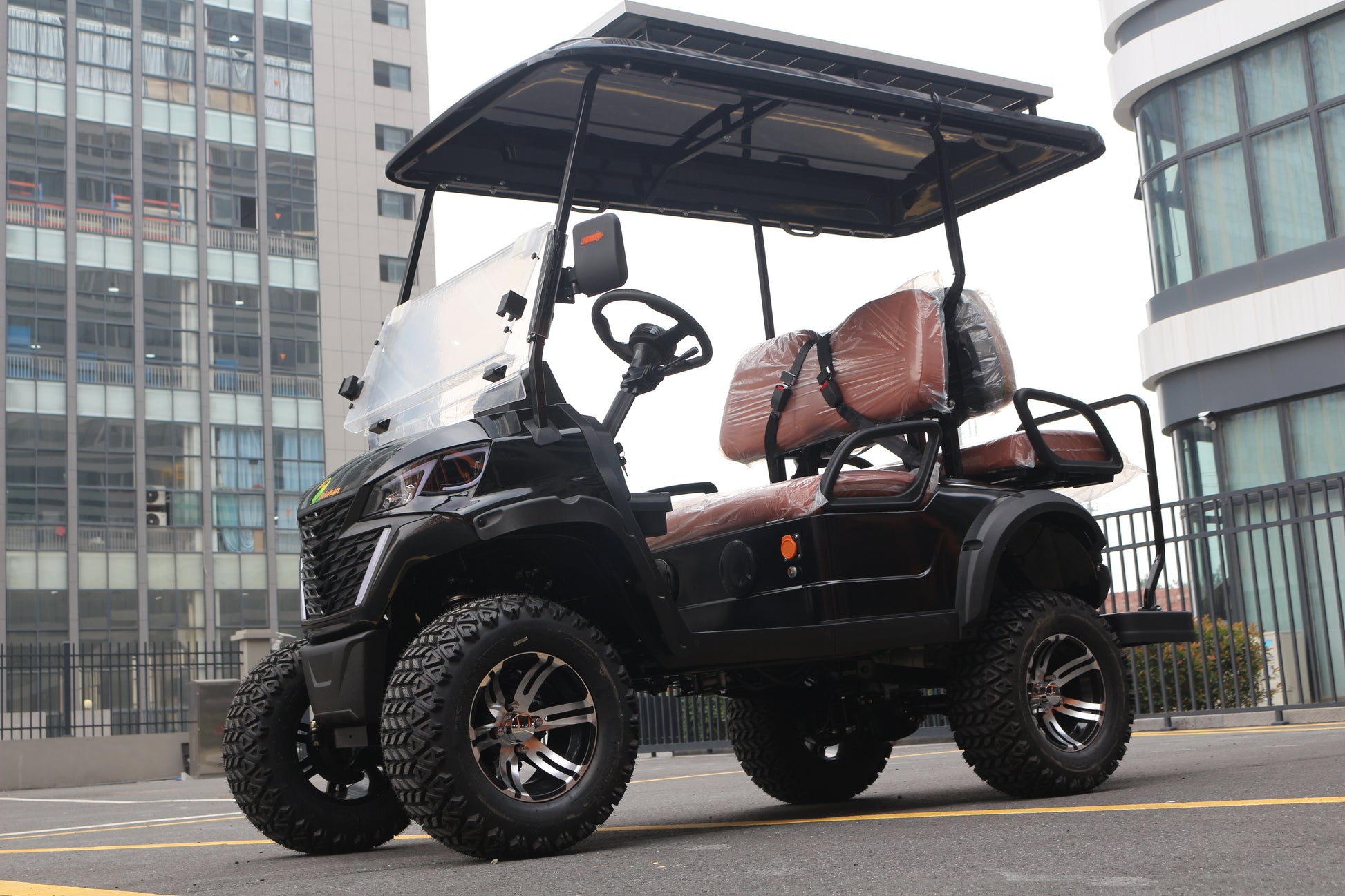 Carrito de Golf Eléctrico Bluhan BY020TYJ Todo Terreno Solar - 2+2 Asientos