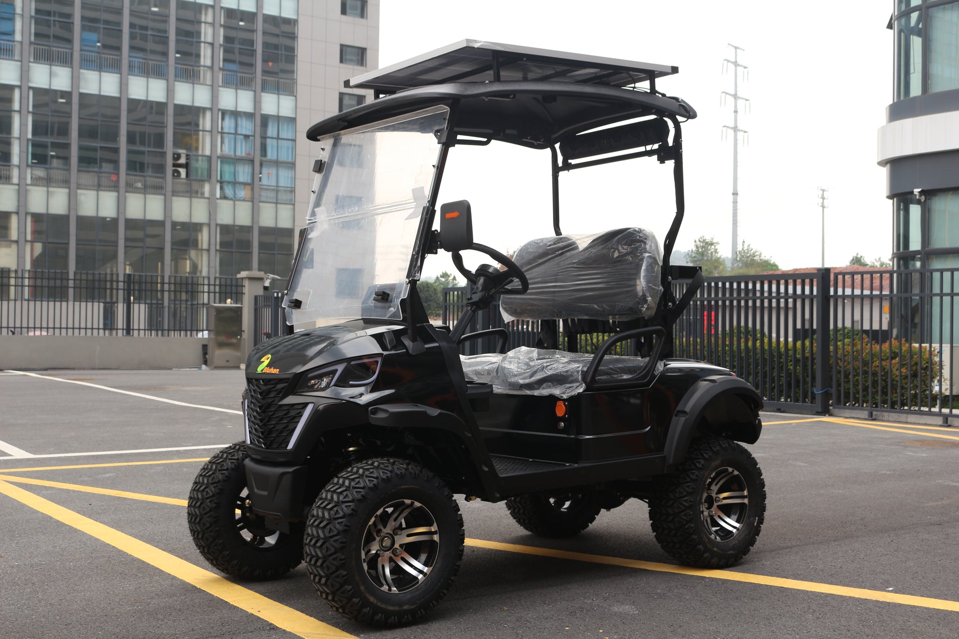 Carrito de Golf Eléctrico Bluhan BY020TY Todo Terreno Solar Audio Pro - 2 Asientos