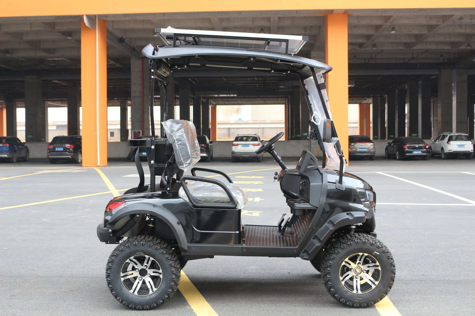 Carrito de Golf Eléctrico Bluhan BY020TY Todo Terreno Solar Audio Pro - 2 Asientos