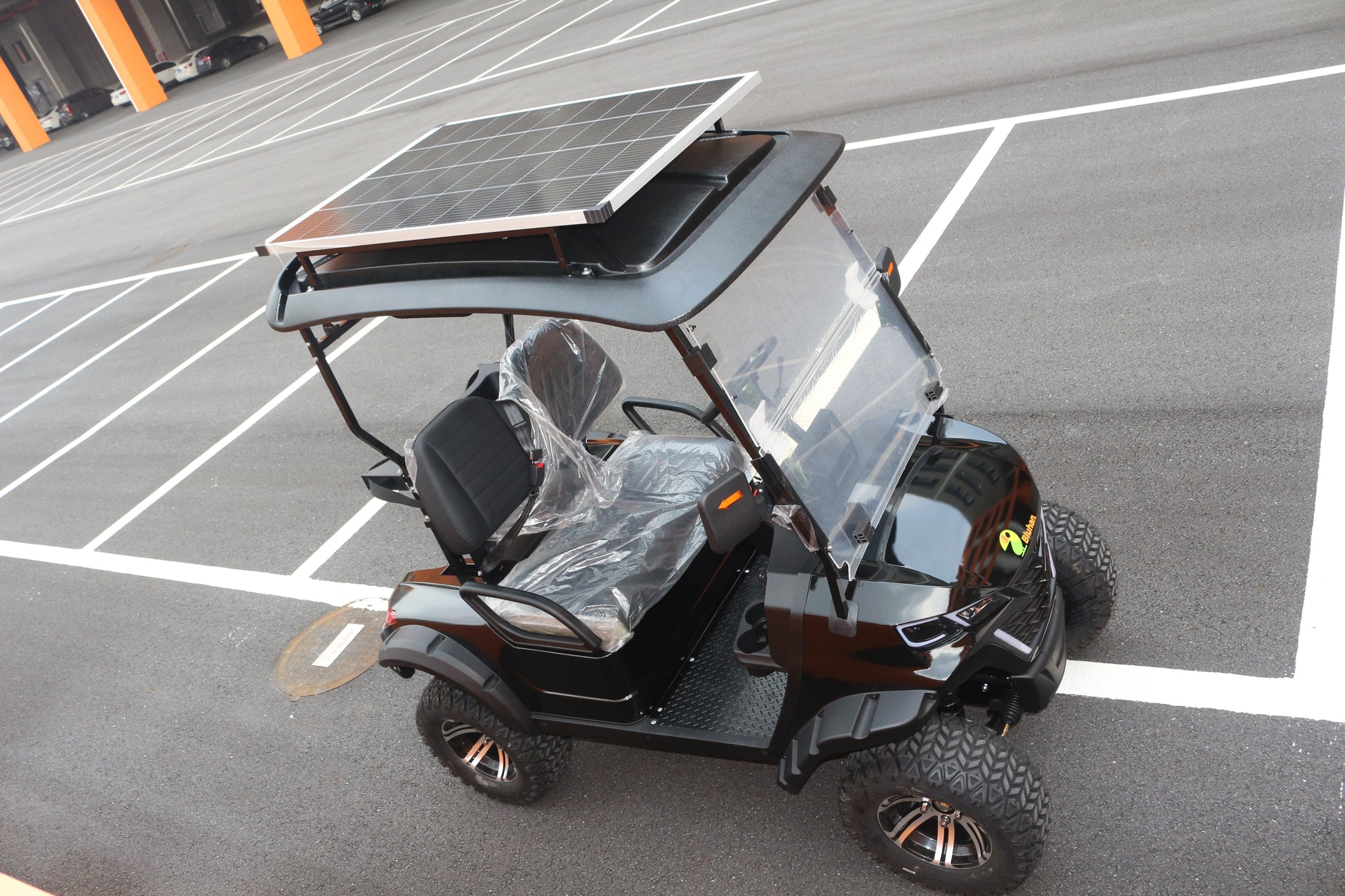 Carrito de Golf Eléctrico Bluhan BY020TY Todo Terreno Solar Audio Pro - 2 Asientos