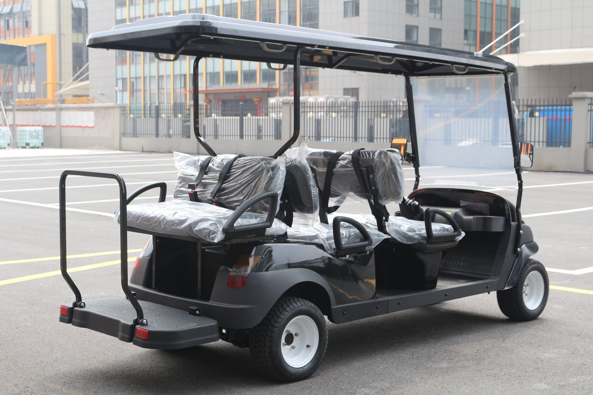 Carrito de Golf Eléctrico Bluhan CX040TJ - 4+2 Asientos (6 Pasajeros)