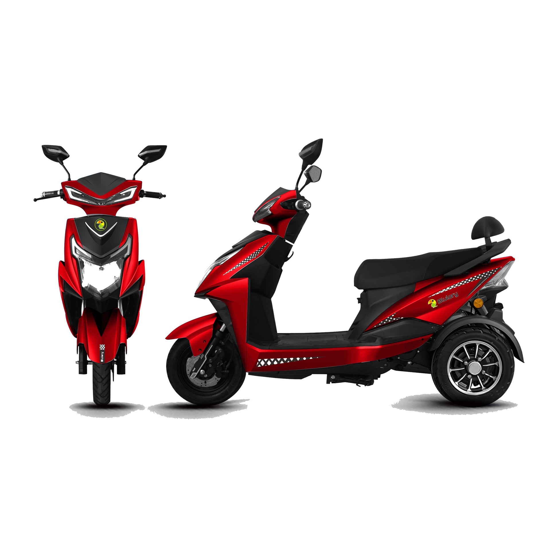 Triciclo Eléctrico Blulory Sparta 1000W 60V-20AH Grafeno