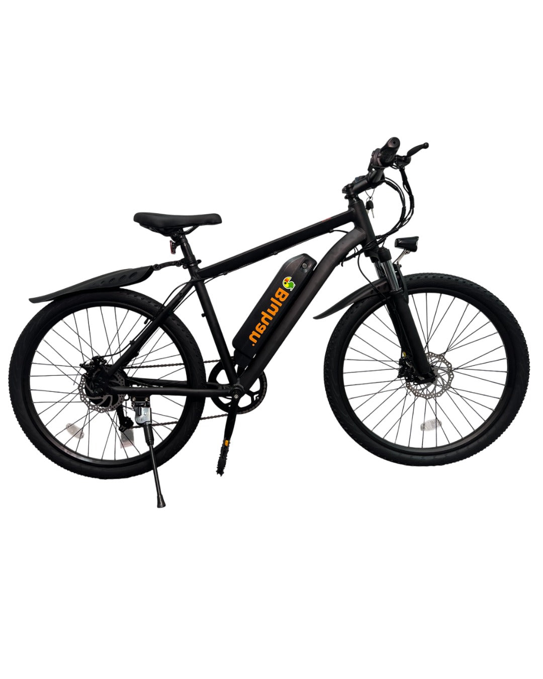 Bicicleta Elétrica Bluhan K3 - 350W - 32KM/H - 20" - Até 136KG - Preto