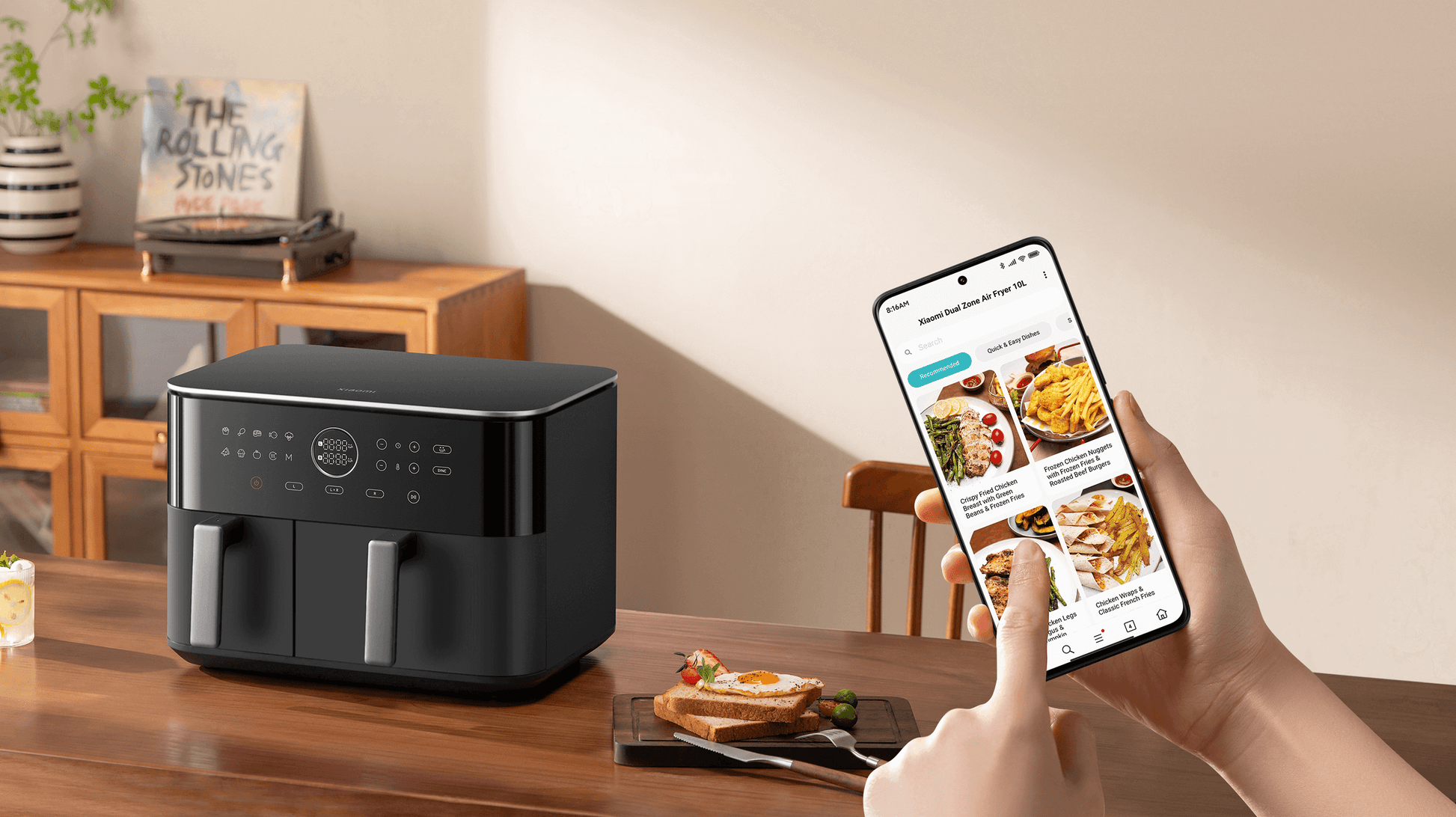 FRITADEIRA ELETR XIAOMI MAF-D1001 10L 220V BLACK