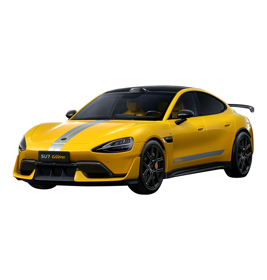 Xiaomi SU7 Ultra Miniatura Premium 1:18 - Lightning Yellow