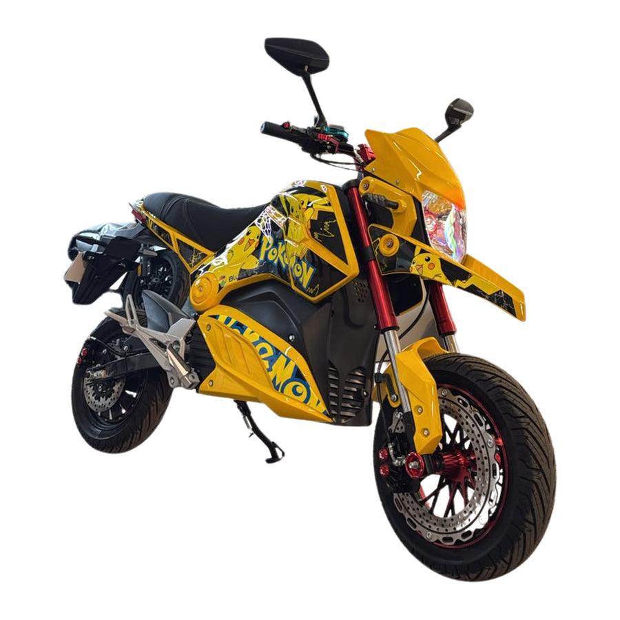 Moto Eléctrica Blulory M5 amarillo