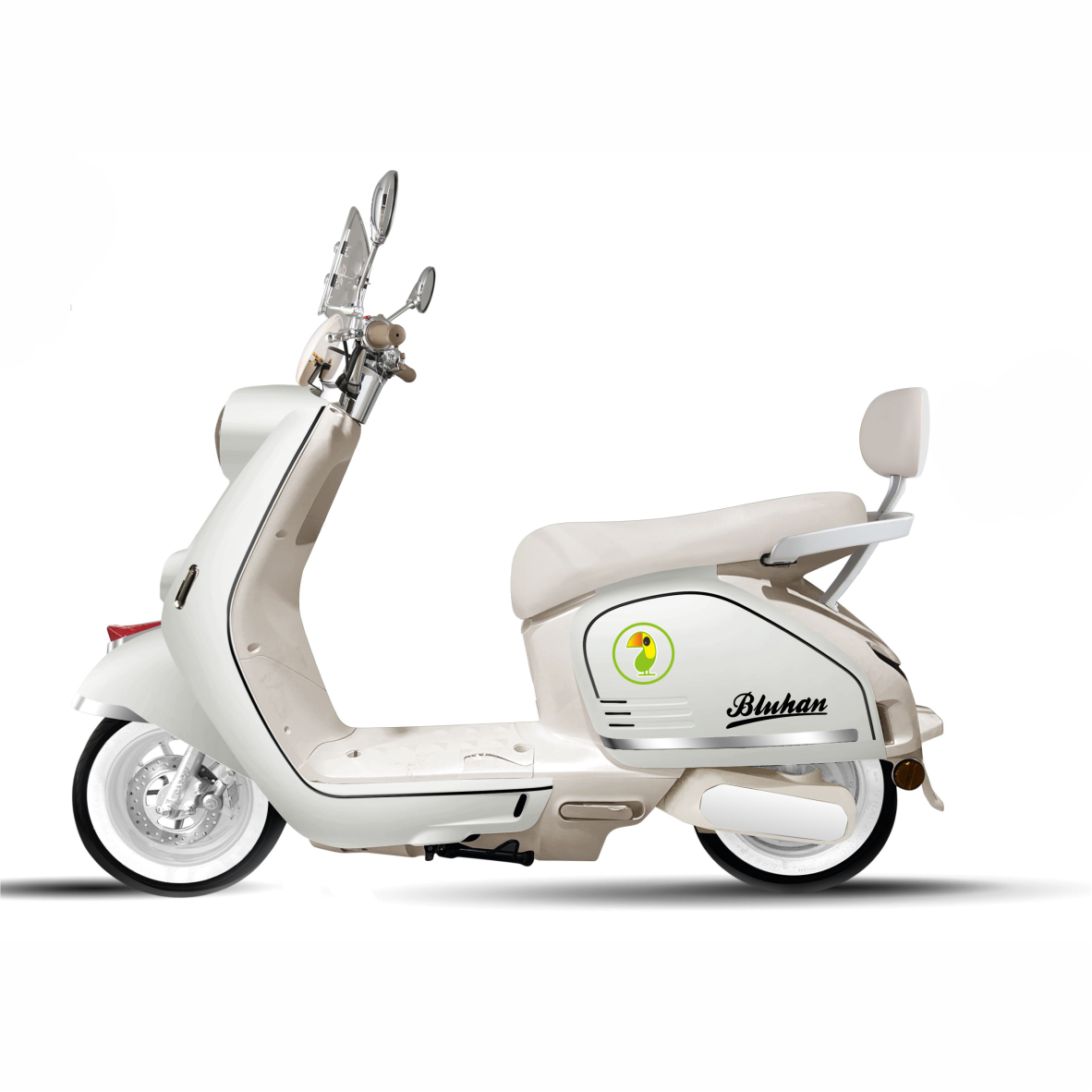 Motocicleta Eléctrica Bluhan Paris Pro 1000w