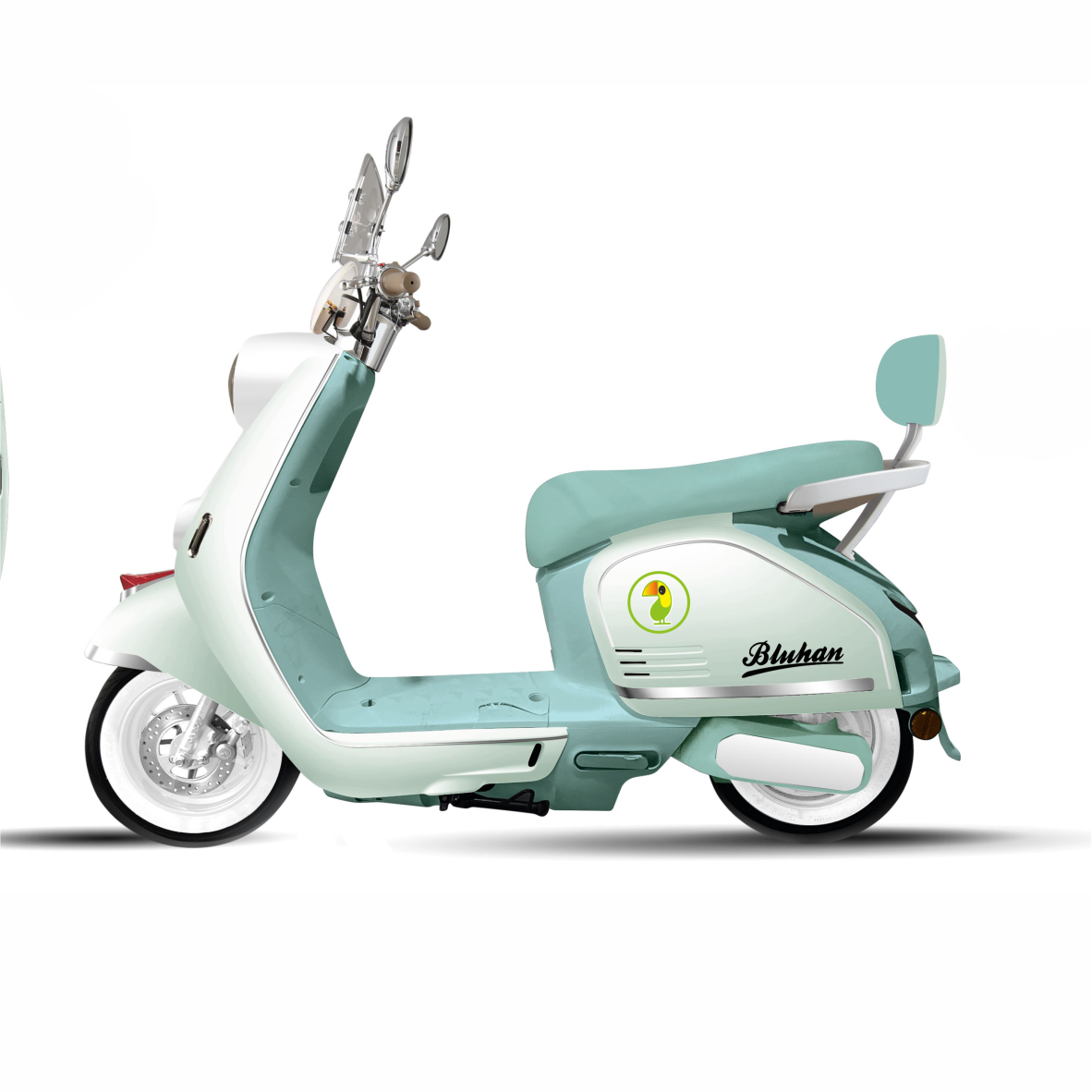 Motocicleta Eléctrica Bluhan Paris Pro 1000w