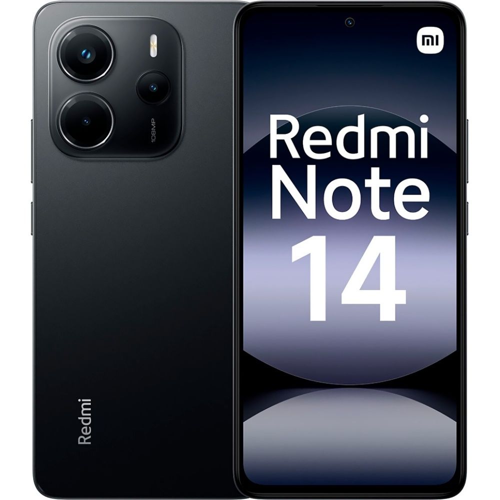CEL XIAOMI REDMI NOTE 14 LTE 8/256GB BLACK (SLIM)